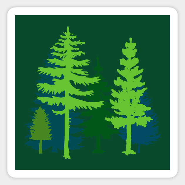 Trees Sticker by PallKris